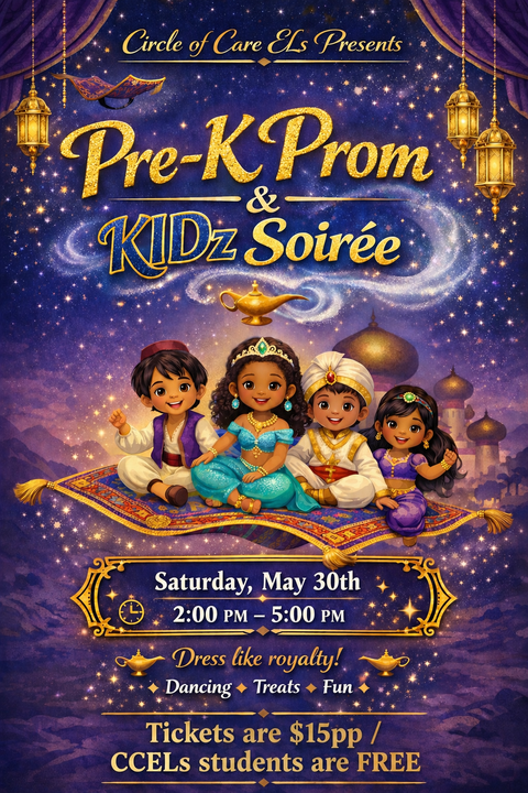 Pre-K Prom & KIDz Soirée Flyer